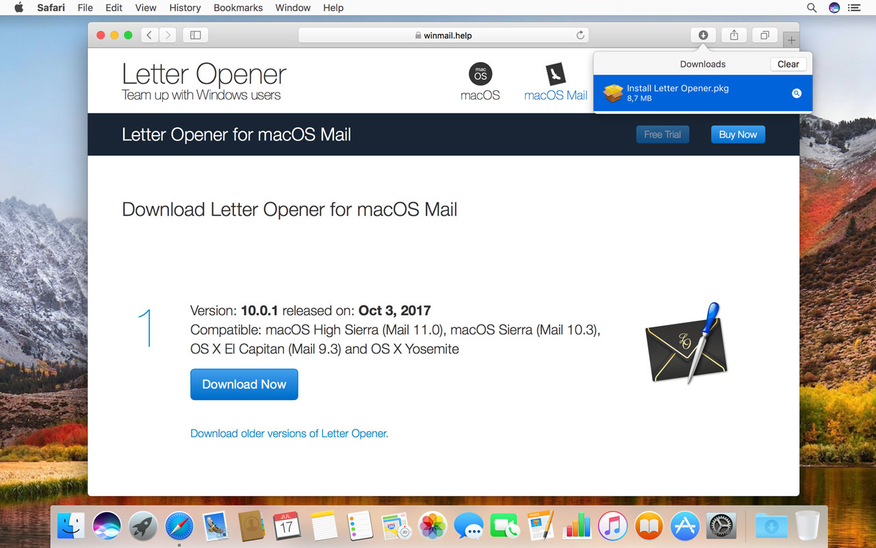 Letter Opener For Mac High Sierra